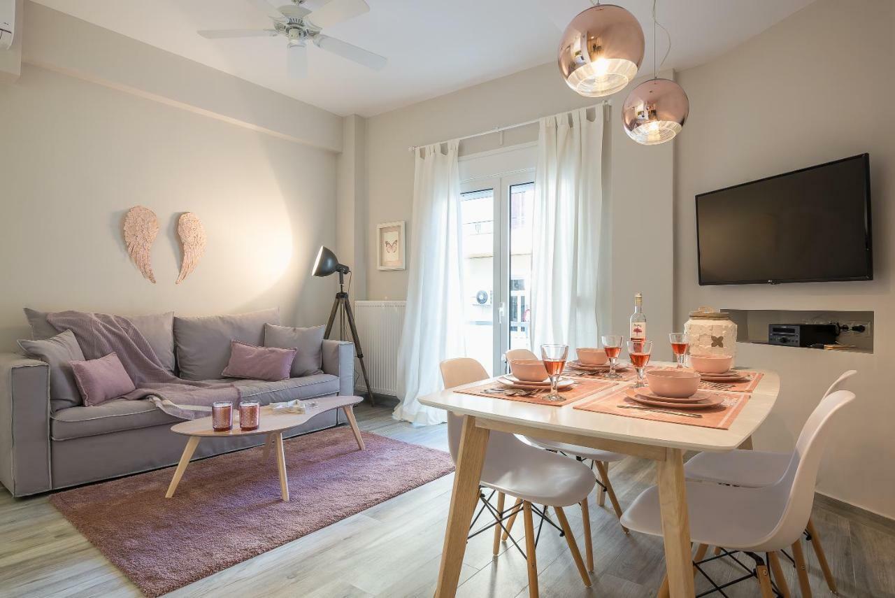"Sunbow Earth"- Boutique New Apt In Dowtown Athén Kültér fotó