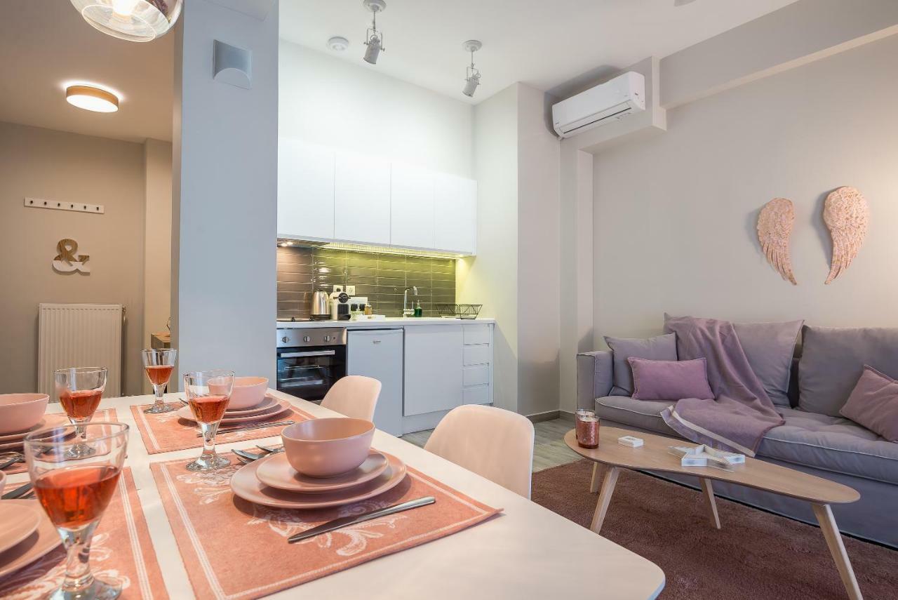 "Sunbow Earth"- Boutique New Apt In Dowtown Athén Kültér fotó